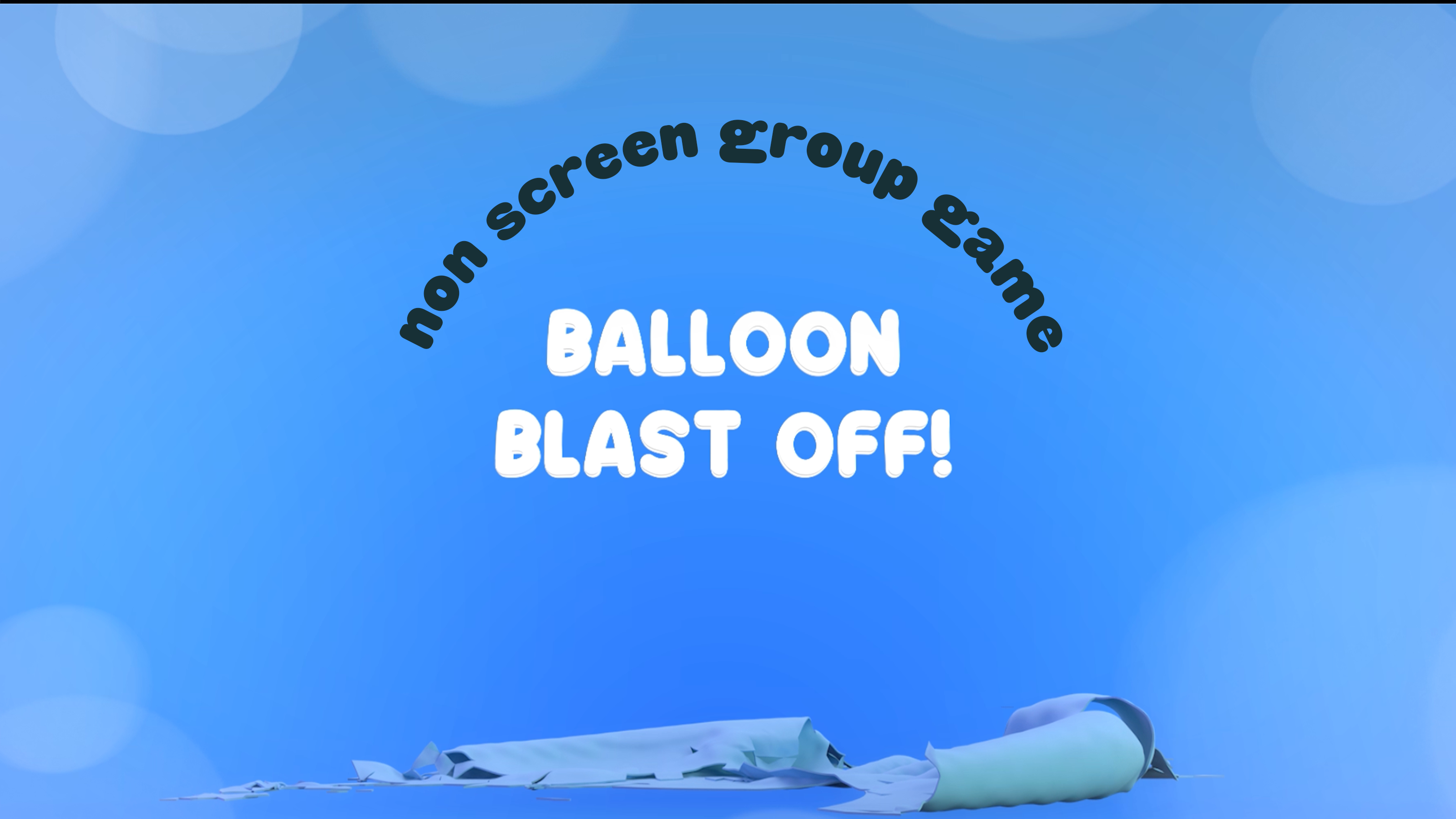 Youth Group Game – Balloon Blast off