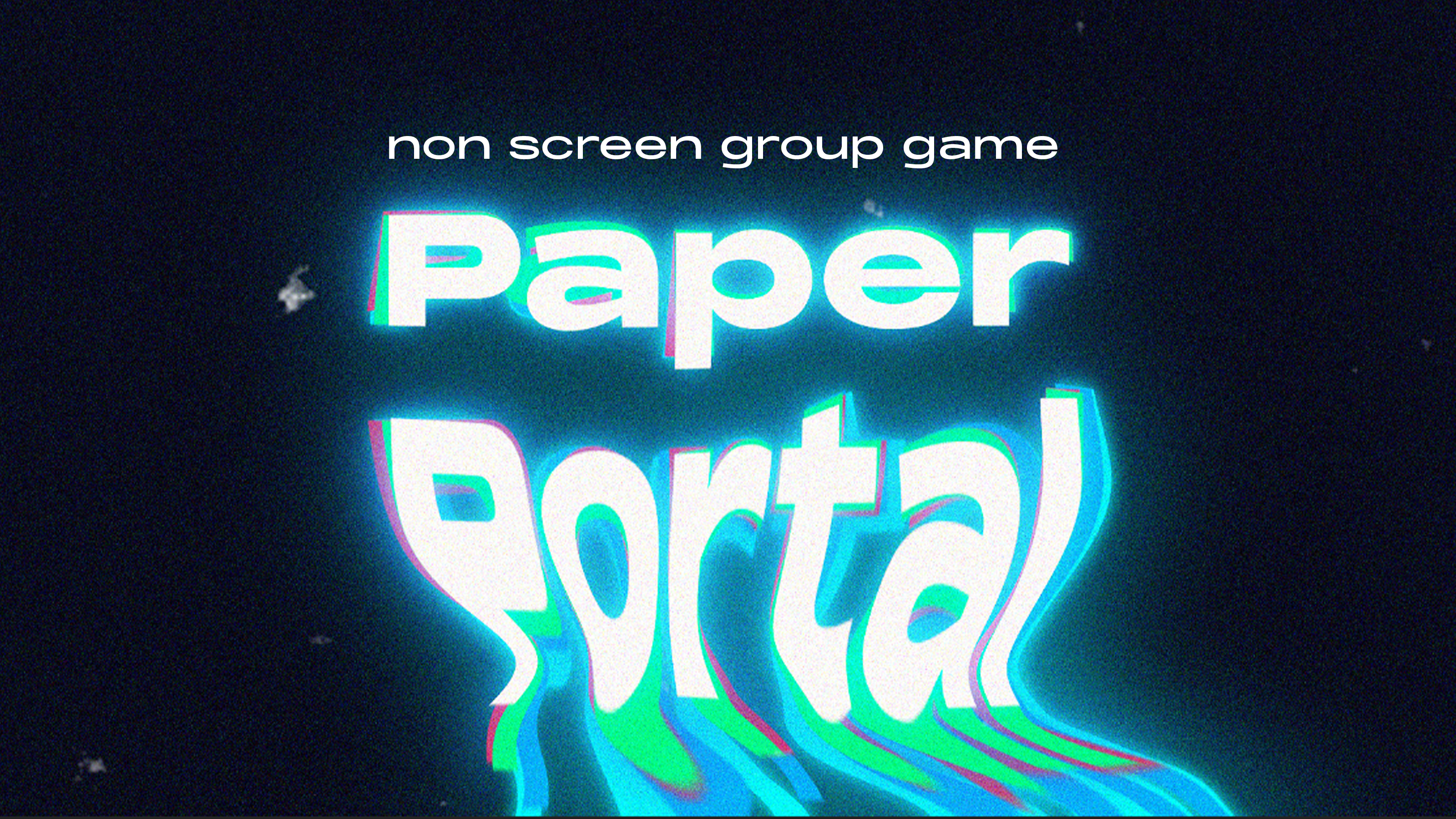 Youth Group Game – Paper Portal